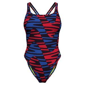 New Speedo Pro LT One Piece Swimsuit Women’s 10/36 Disco Boom Super Proback